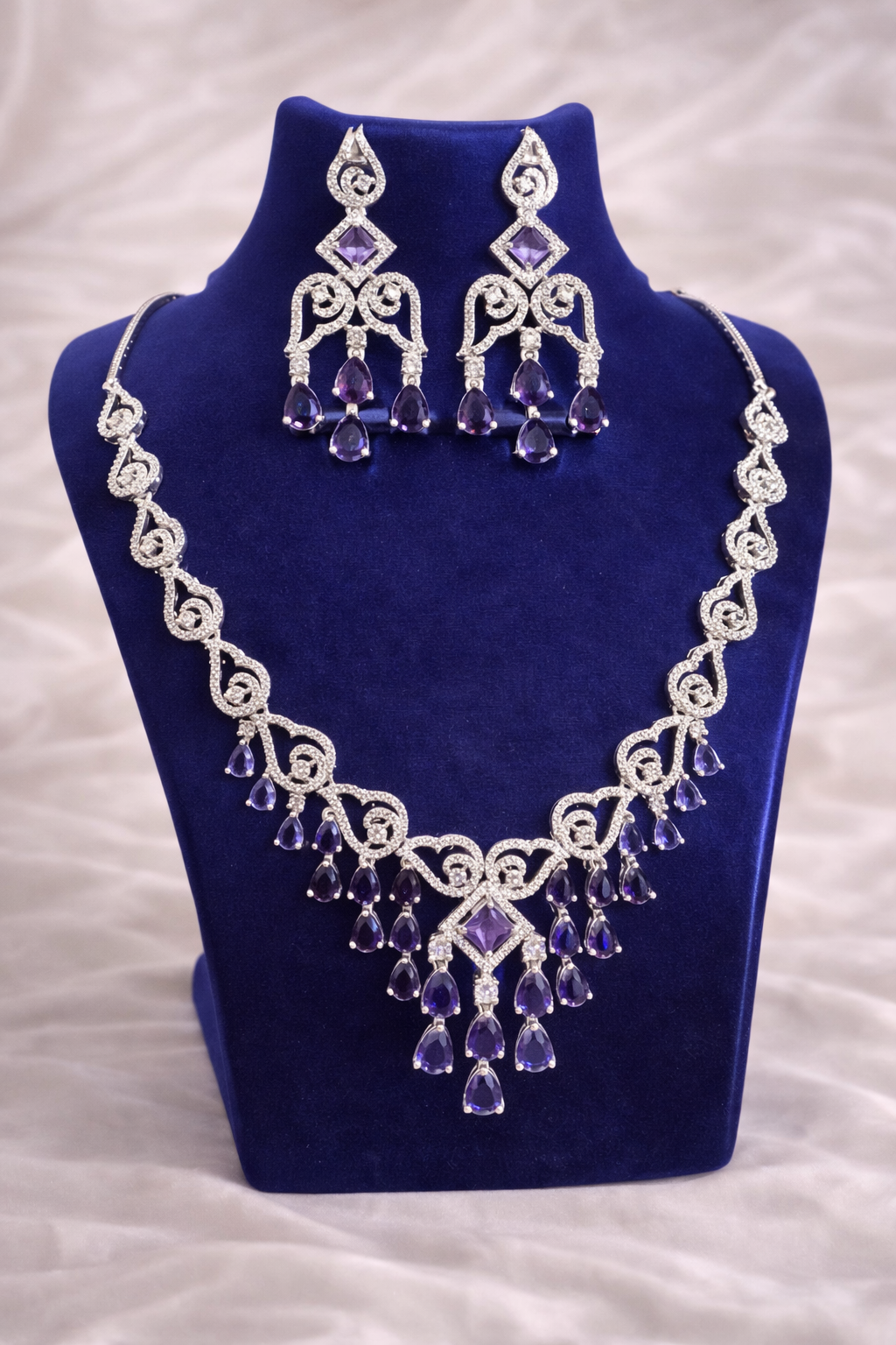 Amethyst Royale Cascade Set