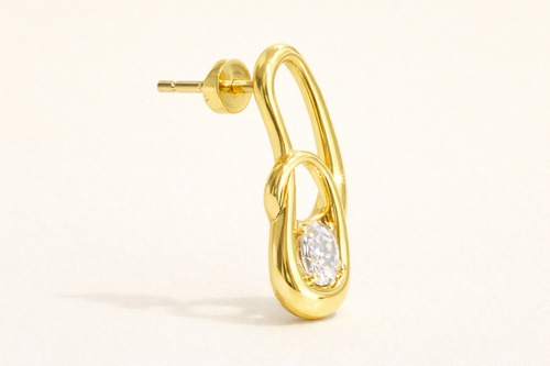 Aurora Loop Stud Earrings