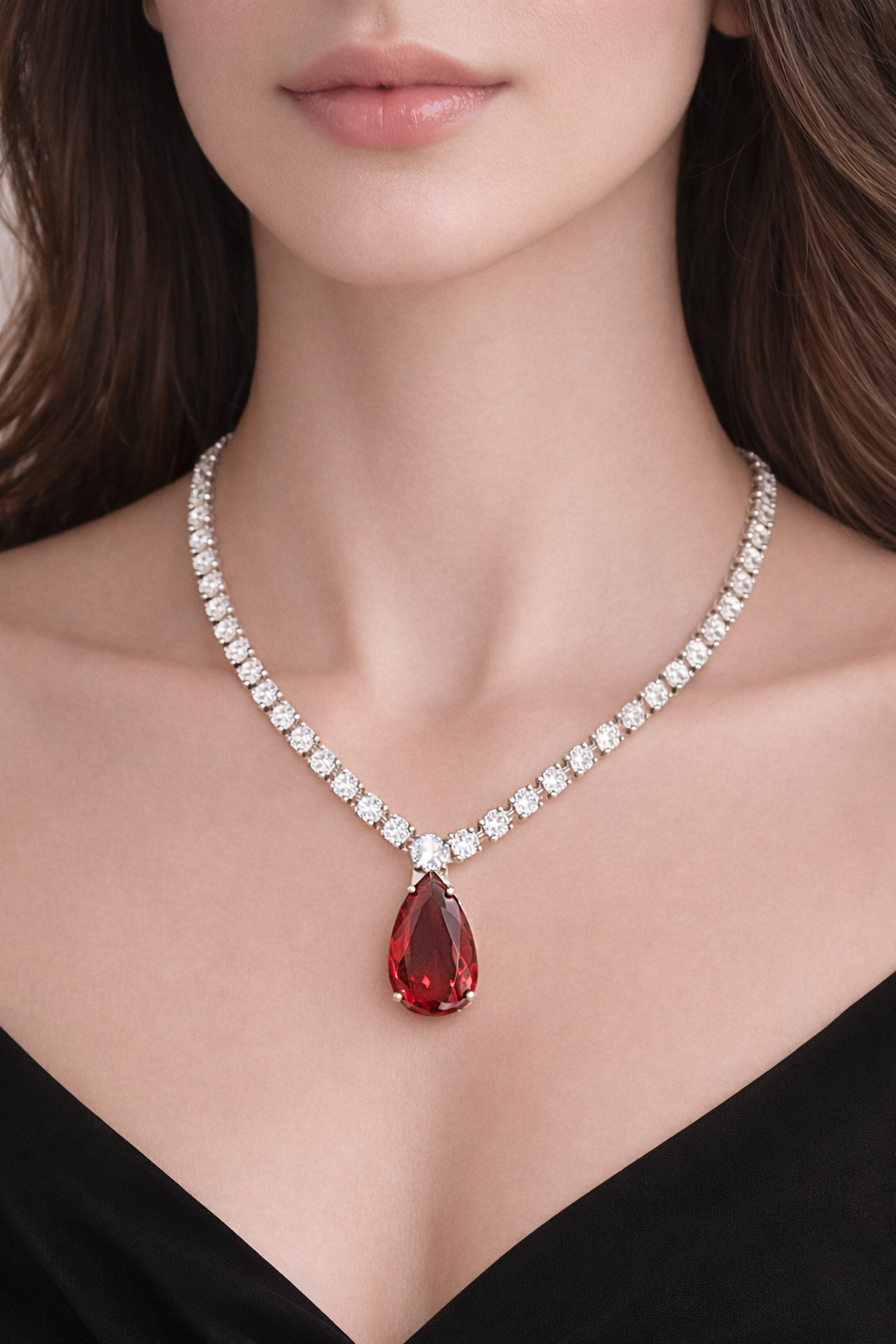 Crimson Radiance Diamond Set