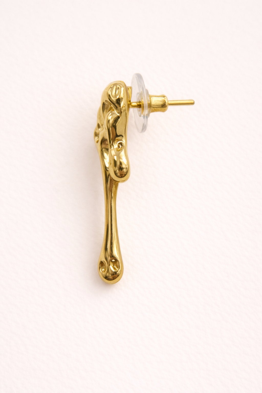 Molten Gold Drip Earrings