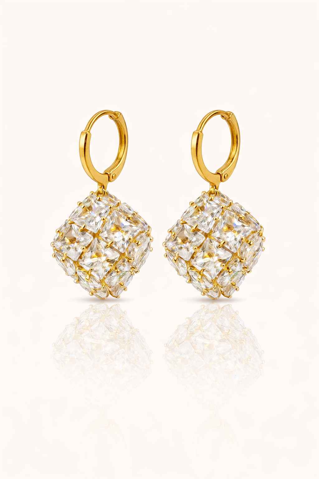 Crystal Cube Glow Hoop