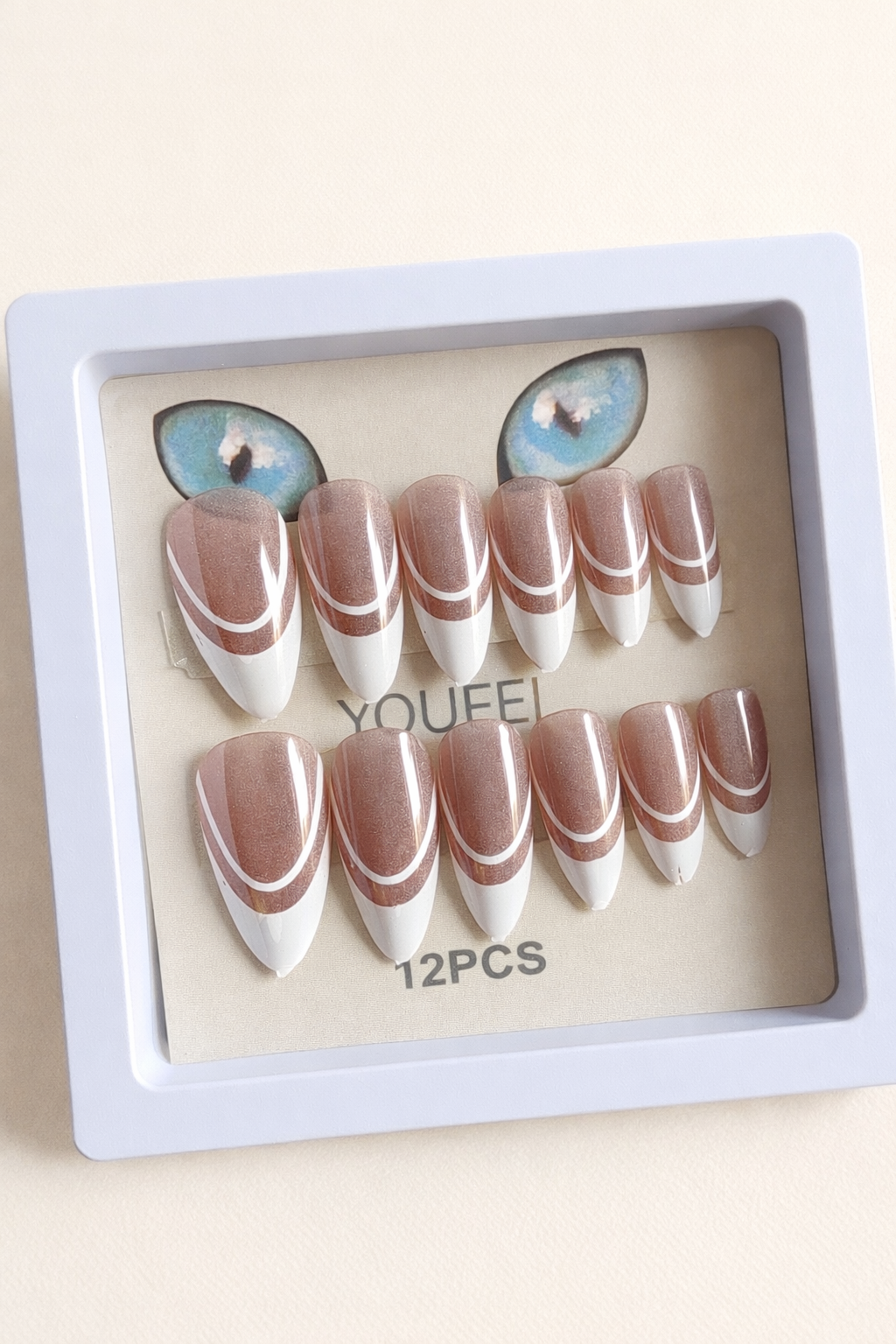 French Tip Nail Extensions