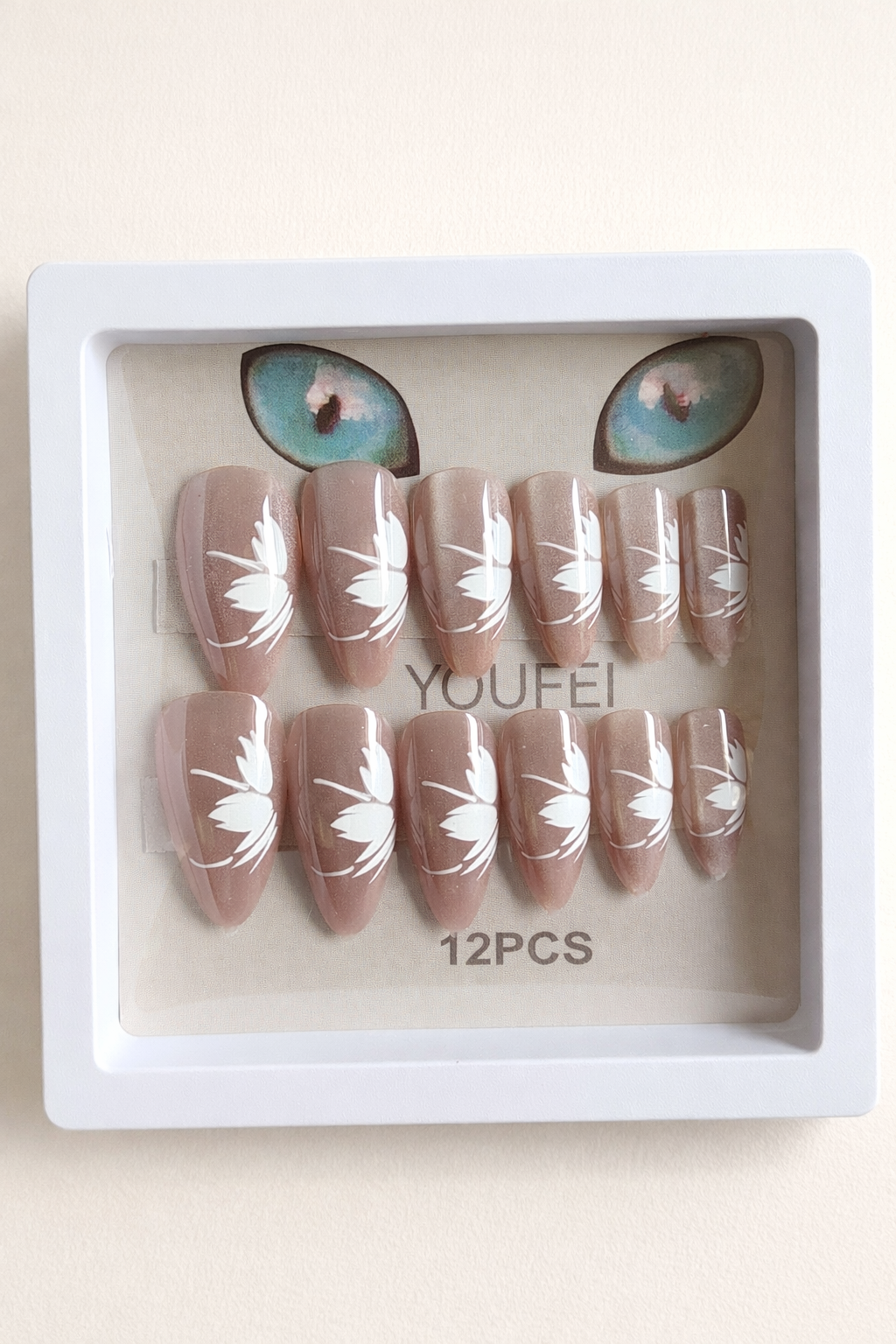 Peach Petal Grace Nails