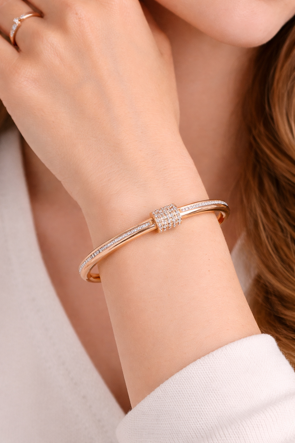 Rose Lumière Diamond Bracelet