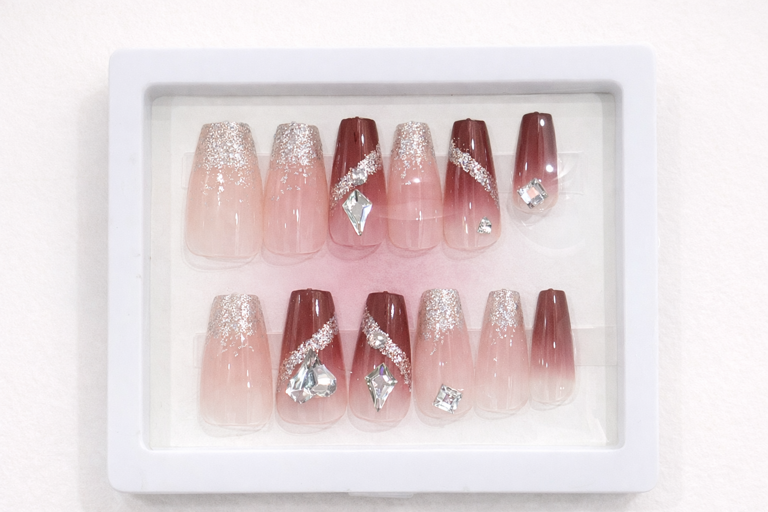 Rose Garnet Luxe Extensions