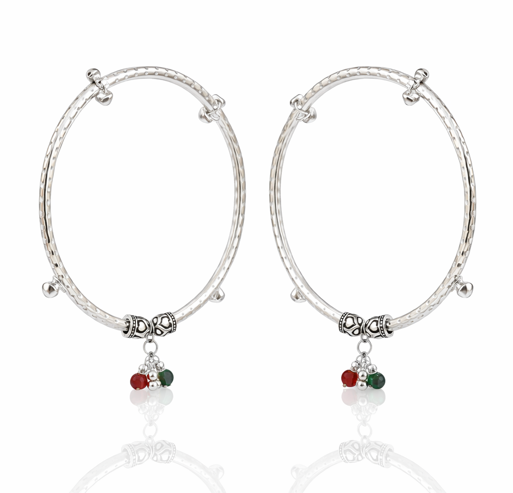 Silver Whisper Anklet