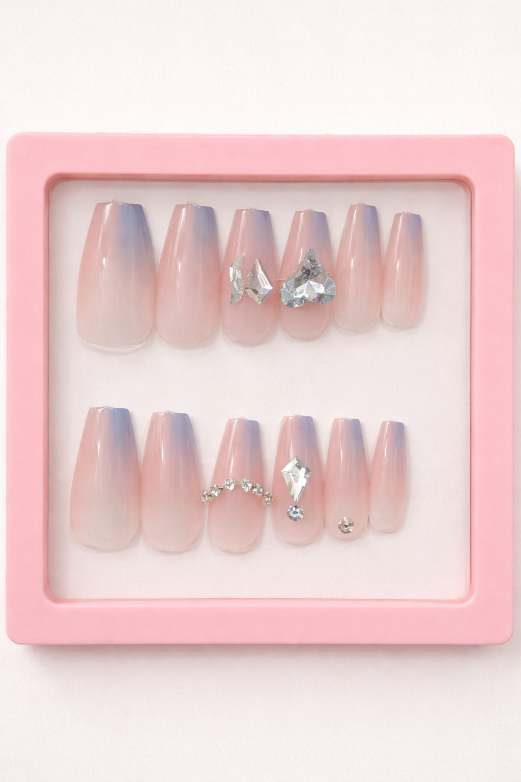 Soft Blush Ice Extensions